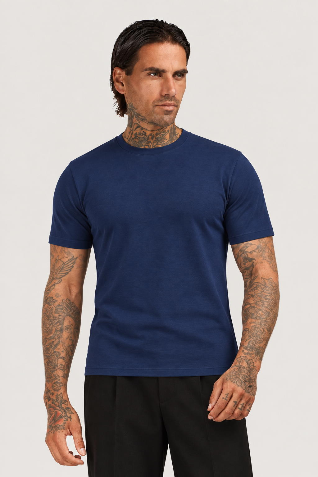 Camiseta Velmont Essential azul oscuro para hombre